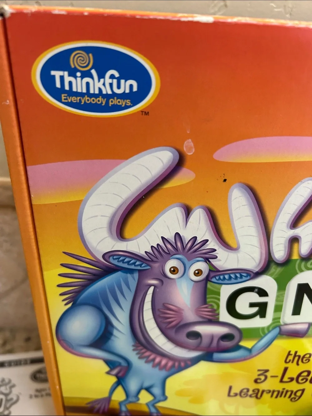 ThinkFun What's Gnu? 3-Letter Learning Game - Green Letter Holder